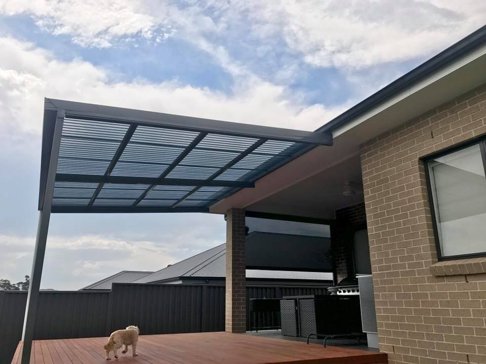 Polycarbonate Roof Pergolas Dog