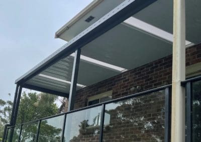 Two Stratco Outback Deck Pergolas with Skylights, Helensburgh