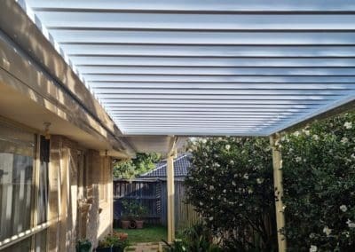 Stratco Outback Sunroof and Outback Cooldek Pergola, Mount Annan 